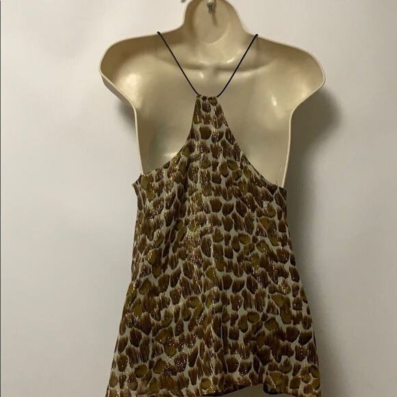 KARINA GRIMALDI SILK LEOPARD PRINT BLOUSE …‎ - Picture 3 of 5
